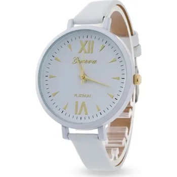 Hodinky Křemenné hodinky Geneva Platinum NW White, 38 mm, 1 Ks