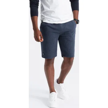 Pánské kraťasy Pánské pletené tepláky Ottoman - tmavě modré V1 OM-SRSK-0150 - S