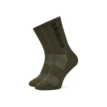 Dlouhé ponožky Quiksilver AS_QUIKSILVER_100W_SS25 (3-PACK) Khaki 39_42