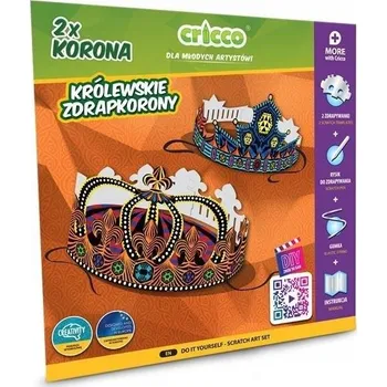 kreativní sada KREATIVNÍ SADA pro DĚTI - Vyrob si sám Královské Koruny ze Stíracích Losů