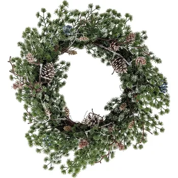 Vánoční dekorace Bloomingville Dekorativní umělý věnec Cedar Ø 50 cm