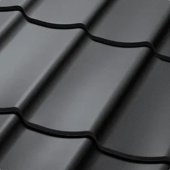 plechová krytina SATJAM střešní krytina Trend Wave PE25 RAL 7016 antracitově šedá