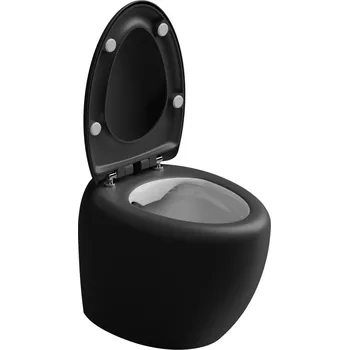 Klozet WC mísa stojící Touch, rimless , keramická, dvoubarevná TOWC01SCBI000003FI