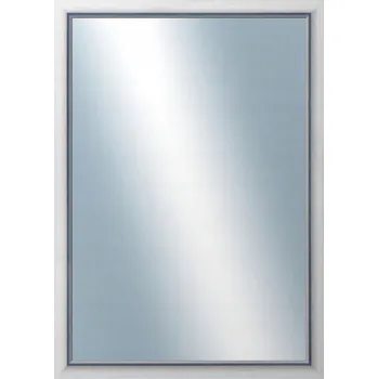 Zrcadlo DANTIK - Zrcadlo v rámu 50x70 | RIVIERA modrá