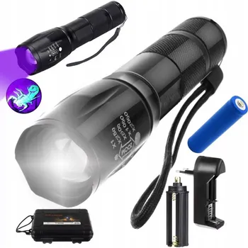 LATARKA TAKTYCZNA REFLEKTOR CREE LED ZOOM S UV