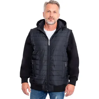 Pánská větrovka Pánská lehká bunda HUKIM Černá M