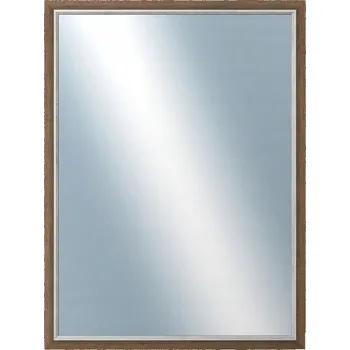 Zrcadlo Zrcadlo DANTIK nástěnné obdélníkové rám dřevo 600 x 800 mm