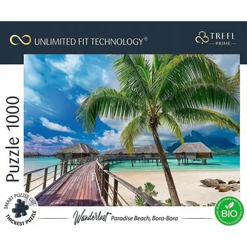 Puzzle Puzzle Trefl 1000 kusů Paradise Beach Bora-Bora