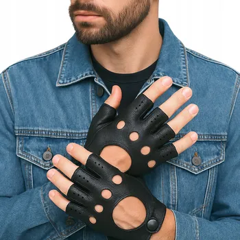 Rukavice Hagne pětiprsté rukavice z pravé kůže, velikost XL - muž