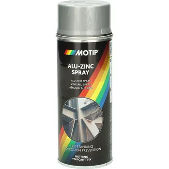 Barva ve spreji MOTIP hliník- Zinek 400ml