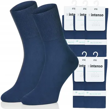 Pánské ponožky Intenso Ponožky 1962_5par modré, velikost 44-46