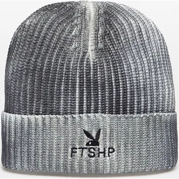 Čepice Čepice Playboy x FTSHP Overdye Beanie Black Universal