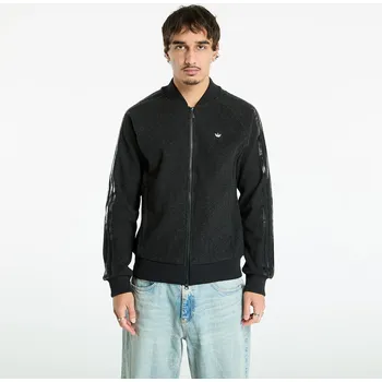 Pánská softshellová bunda Bunda adidas Premium Track Top Black M