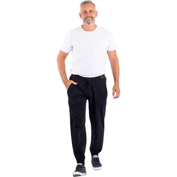 Pánské kalhoty Pánské teplákové kalhoty AXOR Černá XXL