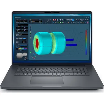 Notebook Dell Pro Max Plus/18 MB18250/U7-265HX/18"/2560x1600/32GB/1TB/RTX 3000/W11P/Black/3R NBD