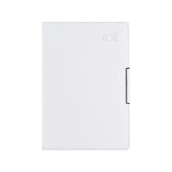 Zápisník Notes - zápisník METALIC B6 čtverečkovaný - bílá