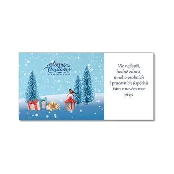 AAApapir Novoročenka CZ 2026 - vánoční krajina