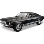MAISTO 1967 Ford Mustang Fastback metal zelená 1:18