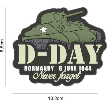 Nášivka 101 INC Nášivka 3D PVC D-Day Sherman