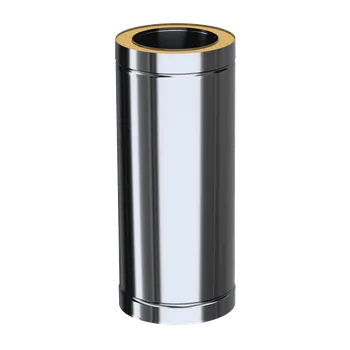 Krbová kamna Adam DW Dvoustěnná komínová roura fi 150 0,5 m ADDW15050R