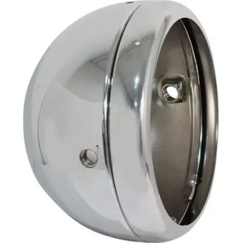 Osvětlení pro motocykl EMGO 2025/02 světlomet / světlomet univerzální CLASSIC chromovaná (průměr 5,3/4" 14,60 cm) (typ LUCAS) (pouzdro/skříň bez skloA) (EMGO 2025/02 světlomet / světlomet univerzální CLASSIC chromovaná (průměr 5,3/4" 14,60 cm) (typ LUCAS) (pouzdro/skříň bez)