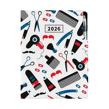 Diář Diář KADEŘNICKÝ Barber - DESIGN týdenní A4 2026