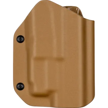 Příslušenství pro sportovní střelbu RH Holsters TAC - Glock 17/19 - Glock 19X/45 + Glock GTL II - taktické kydexové pouzdro - coyote hnědá 3 mm Pouzdro je pro: Levák