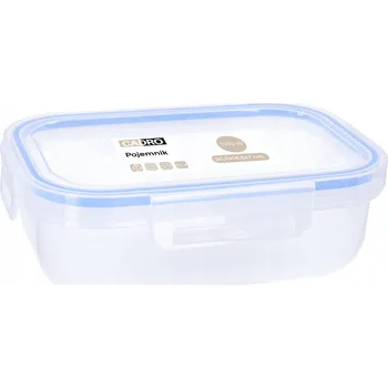 Dóza na potraviny Nádoba na potraviny s víkem, 1 l pevný obědový box s těsněním