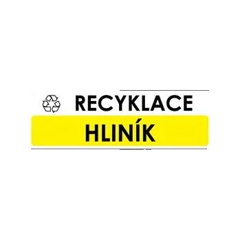RECYKLACE - HLINÍK, plast 1 mm 290x100 mm
