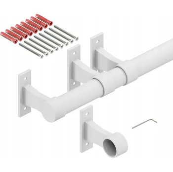 Zábradlí SCHODIŠŤOVÉ ZÁBRADLÍ BÍLÉ MATNÉ fi 32mm 300 cm ELEN