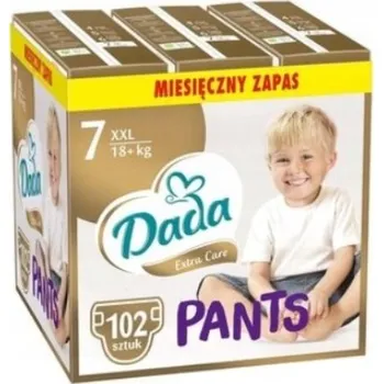 Plena Plenkové Kalhotky Dada Extra Care Pants Velikost 7 18 kg + 102 ks
