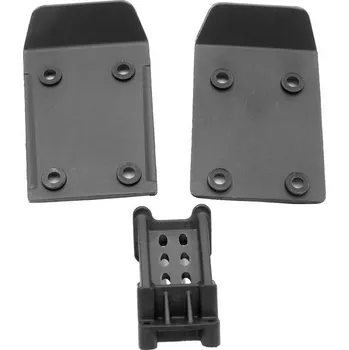 RC model auta FUNTEK | Přední/zadní spodní kryty podvozku + držák křídla IM-FTK-21123