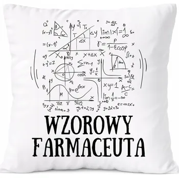 Polštář Bílý Polštář s potiskem fotografie PoliDraw pro lékárníka jako Dárek