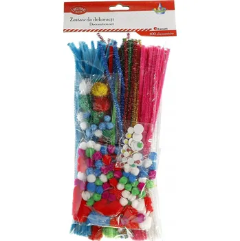 Výtvarná sada Zestaw dekoracyjny DEKORACJE Do PRAC KREATYWNYCH Diy Druciki KREATYWNE Diy