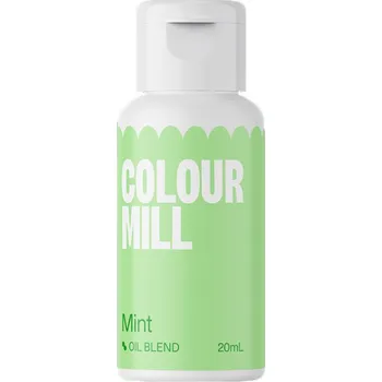 Potravinářské barvivo Colour Mill tekutá olejová barva mintová zelená (mint) 20 ml