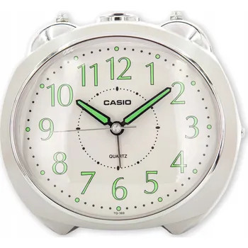 Budík Budík Casio béžový, 13 cm