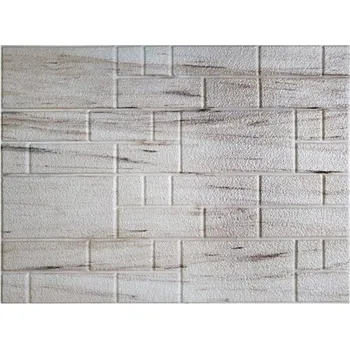 Obklad Obkladové panely 3D obklad strukturovaný krémový s žíháním