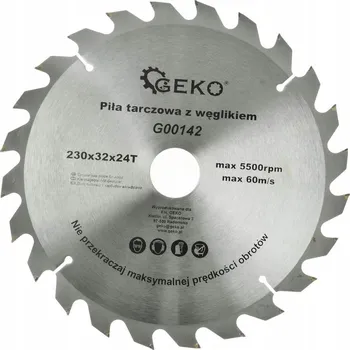 Řezný kotouč Geko G00142 řezný kotouč na dřevo 230x32mm