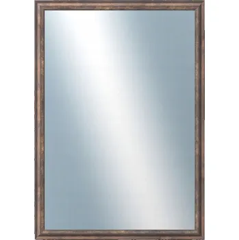 Zrcadlo Zrcadlo DANTIK nástěnné obdélníkové, rám dřevo, 500 x 700 mm