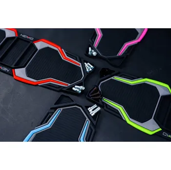 Podložka pod myš STOJAN Gumová podložka pod centrální stojan NEMO, růžová