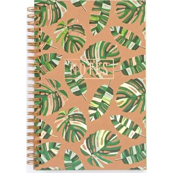 ŠKOLNÍ SEŠIT, ZÁPISNÍK PRO ŽÁKA, NOTES, VIZITKÁŘ, PLÁNOVAČ - MOTIV DŽUNGLE