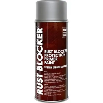 Barva ve spreji Lak na rez Deco Color RUST BLOCKER 4v1 400 ml stříbrný RAL 9006