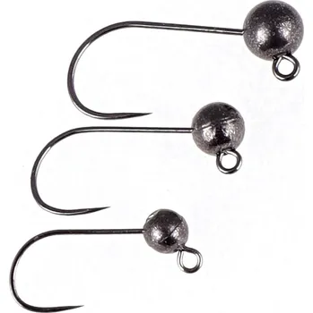 Rybářský prut HENDS TROUT AREA TUNGSTEN JIG - BL133ST - BLACK BEAD TPB Balení: 3 ks, Průměr: 4,6 mm - 0,75 gr., Velikost háčku: 8