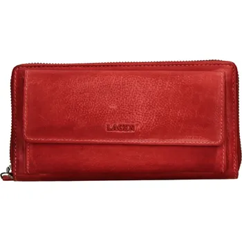 Peněženka Lagen Dámská kožená peněženka 2786-017/D červená