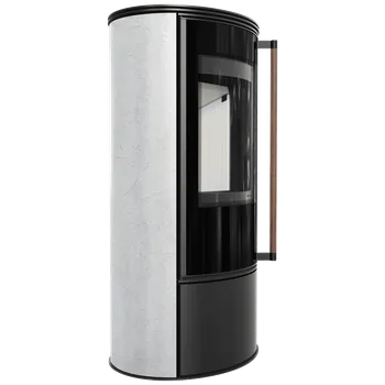 Krbová kamna Adam DW Dvoustěnná komínová roura fi 180 1m ADDW1801R