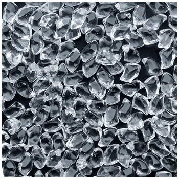 Přímotop Není skladem Fire Glass Dekorativní Glass Pebble - Transparent Crystal ZFS01N