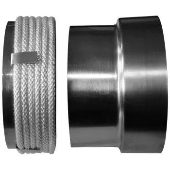 Krbové nářadí Přechod ocelová roura-komín 160 PRZ/160