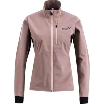 Dámská casual bunda Dámská bunda Swix Pace Wind Jacket Light Plum XS