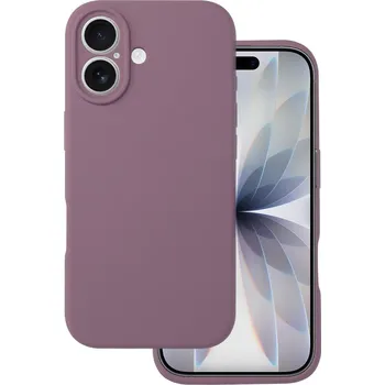 Pouzdro na mobilní telefon Zadní kryt Silicone Lite pro iPhone 17 heather