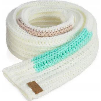 Šála Betlewski Teplá dětská zimní šála ovinovací měkký akryl